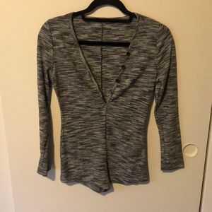 Grey Romper